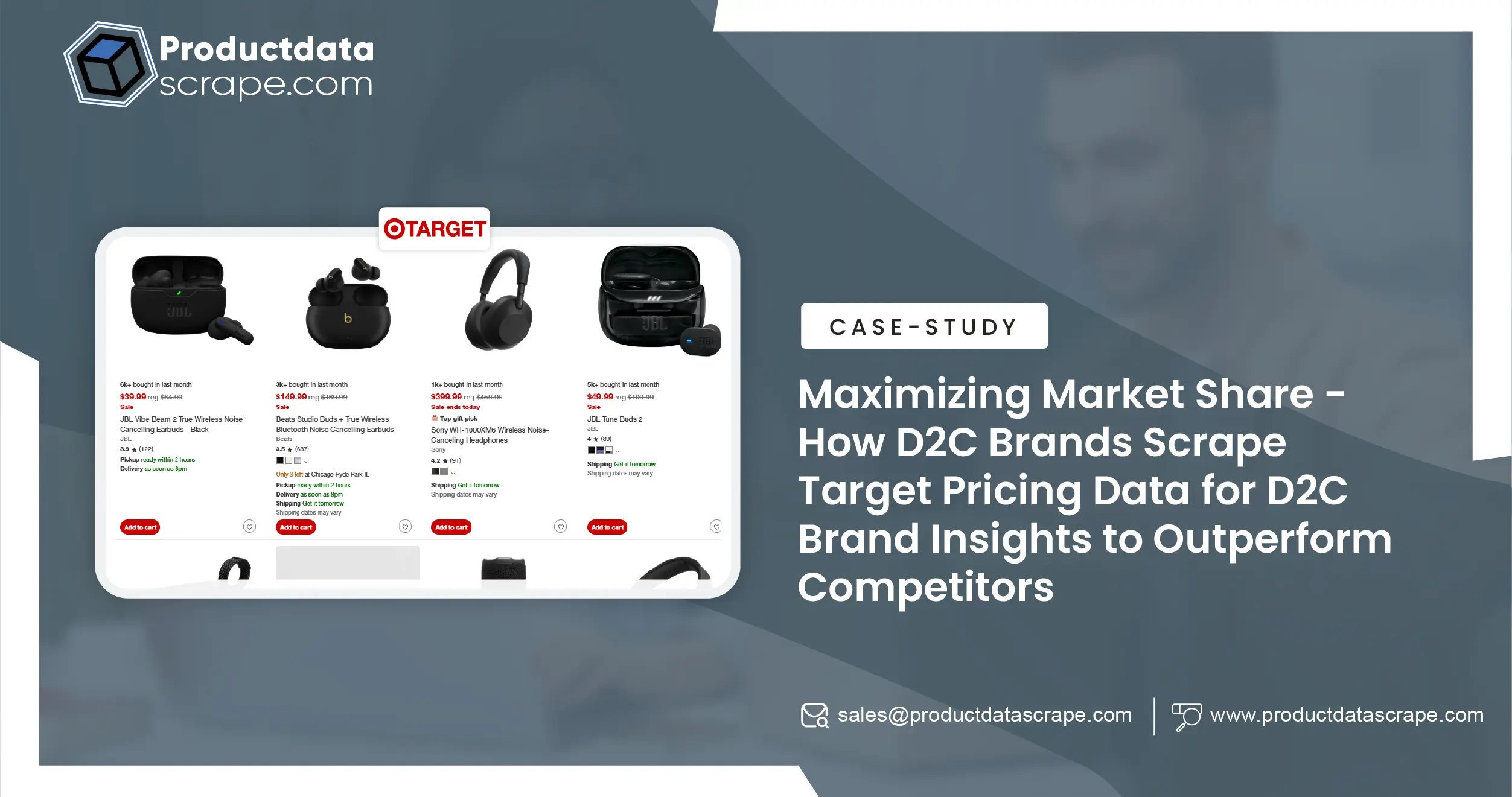 Maximizing Market Share How D2C Brands Scrape Target Pricing Data for D2C